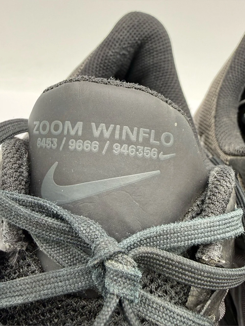 B45 Nike Zoom Winflo Shoes Mens Sz 14 Black Stained Running Sneakers CW3419-002